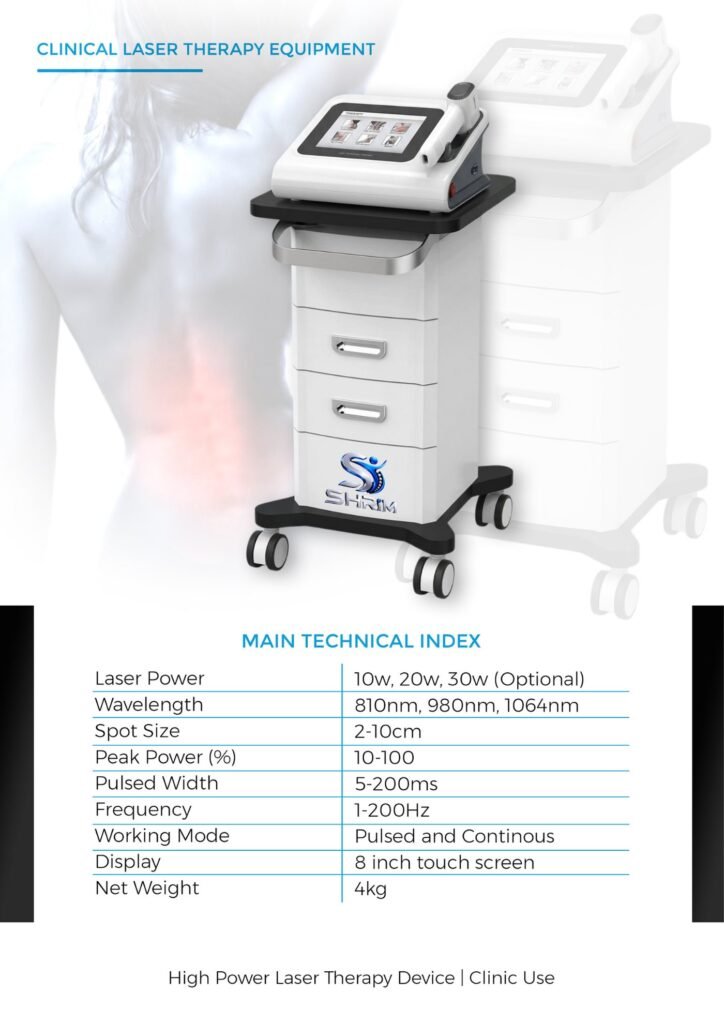 SHRIM physiotherapy equipment catalogue page 9
