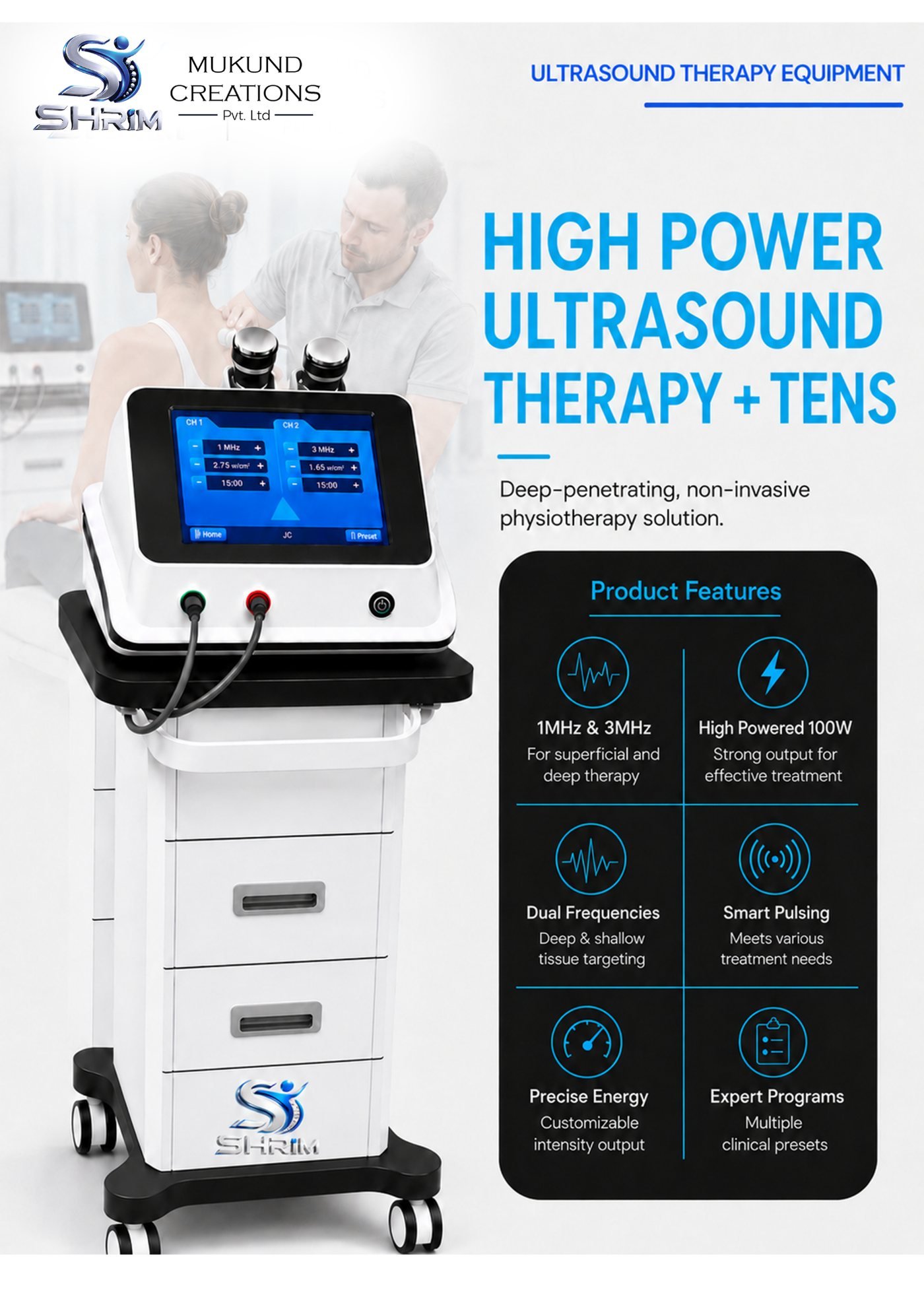SHRIM Product Catalogue Page 10 SHRIM physiotherapy equipment catalogue page 10