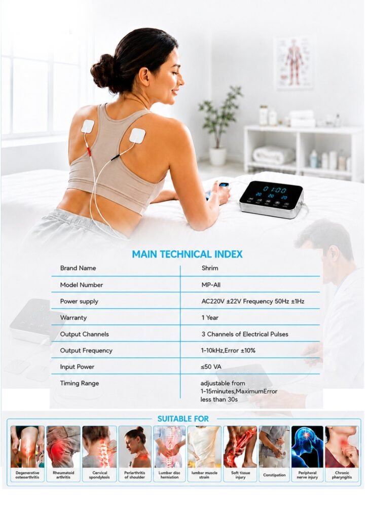SHRIM physiotherapy equipment catalogue page 13