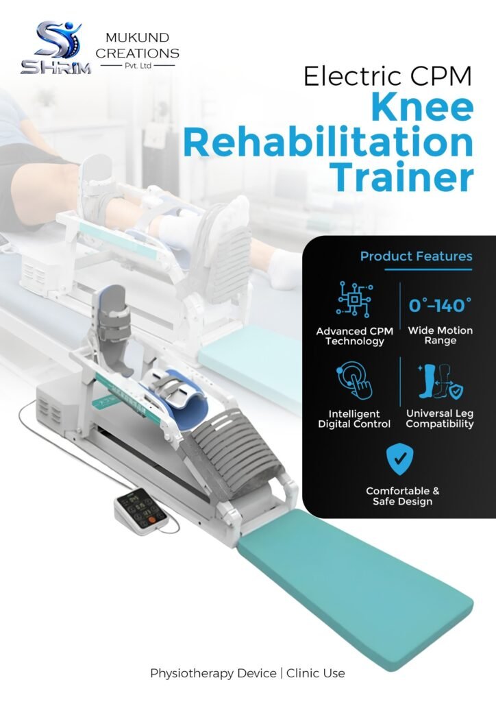 SHRIM Electric CPM knee rehabilitation trainer